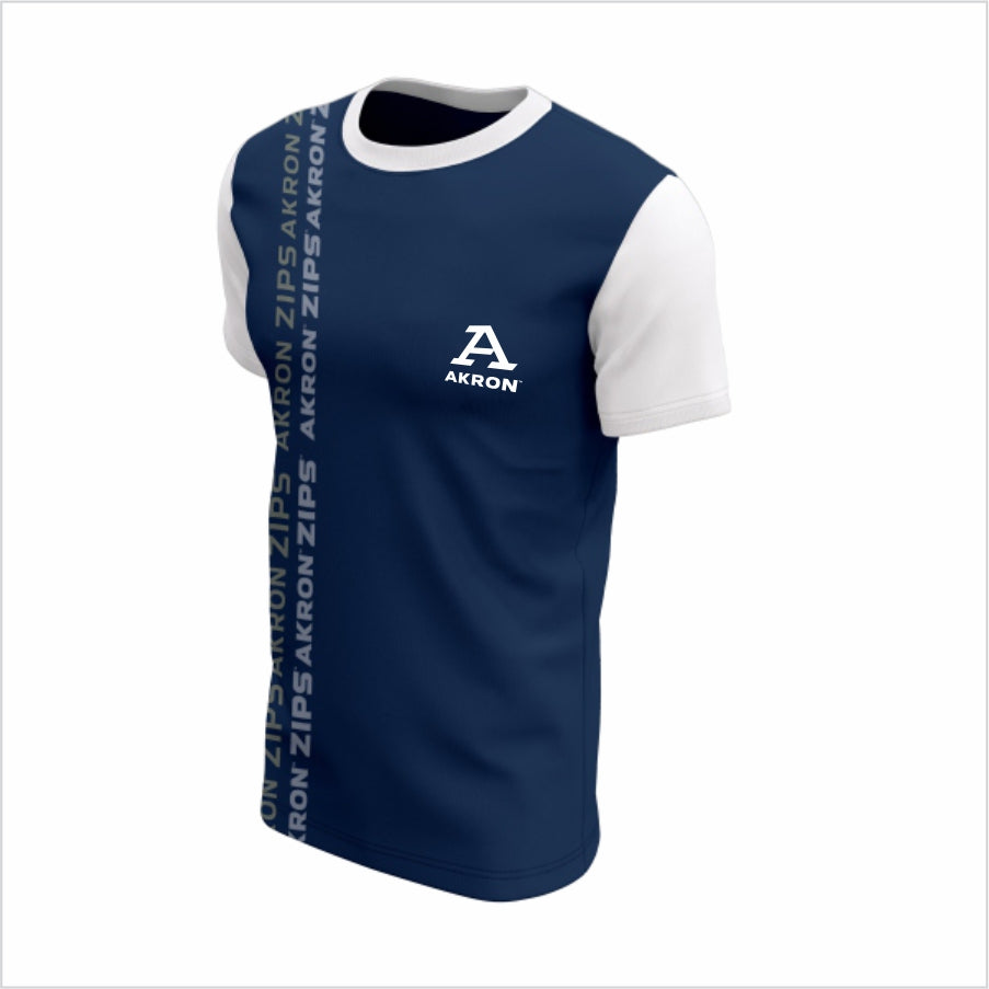 Akron Short-Sleeve Performance Shirt – Zips Vertical Rush