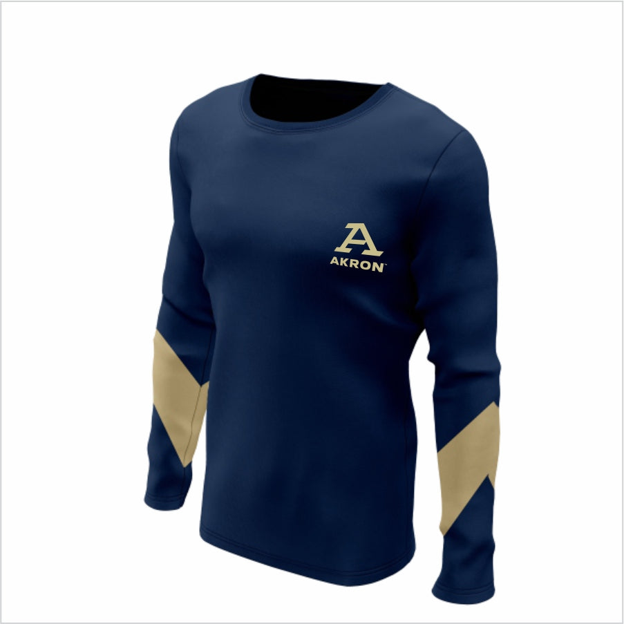 Akron Long-Sleeve Performance Shirt – Gold Strike