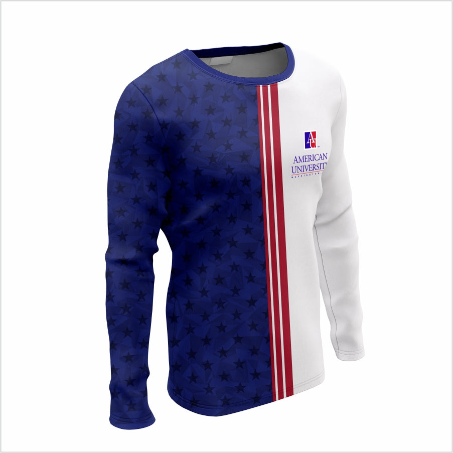 American University Long-Sleeve Shirt – Bold & Timeless