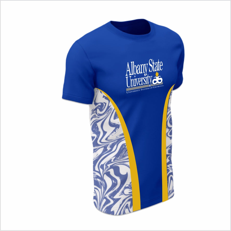Albany State University Short-Sleeve Performance Shirt –ASU Golden Flow Performance Tee