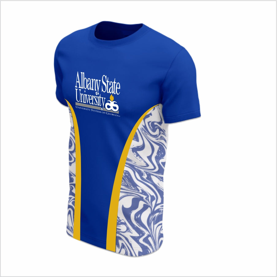 Albany State University Short-Sleeve Performance Shirt –ASU Golden Flow Performance Tee