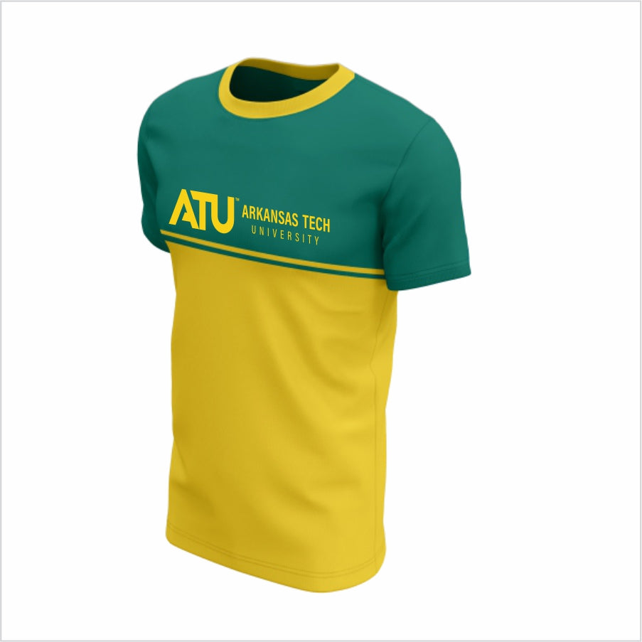 Arkansas Tech University Short-Sleeve Performance Shirt –ATU Two-Tone Legacy Tee