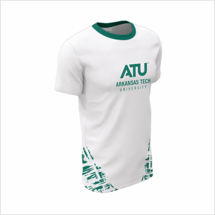 Arkansas Tech University Short-Sleeve Performance Shirt –ATU Whiteout Grid Tee