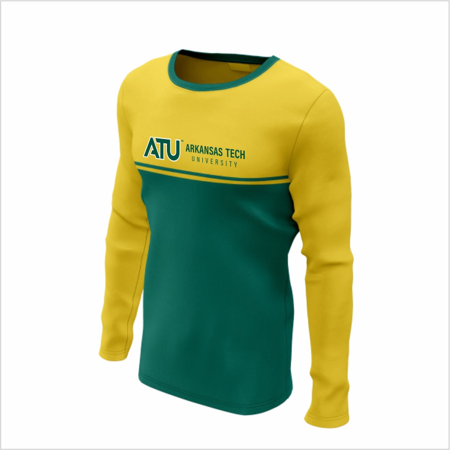 Arkansas Tech University Long-Sleeve Performance Shirt-ATU Bold Block Spirit