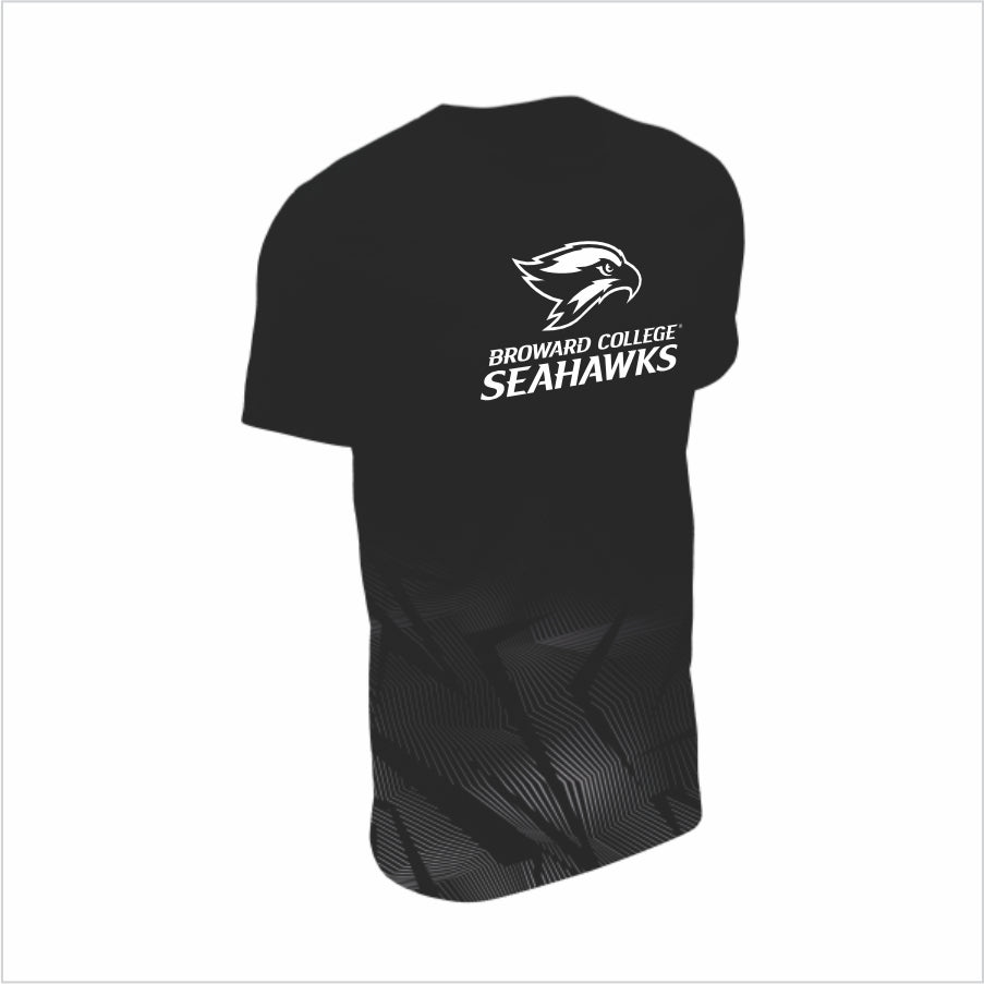 Broward College Short-Sleeve Performance Shirt – Seahawks Shadow Motion