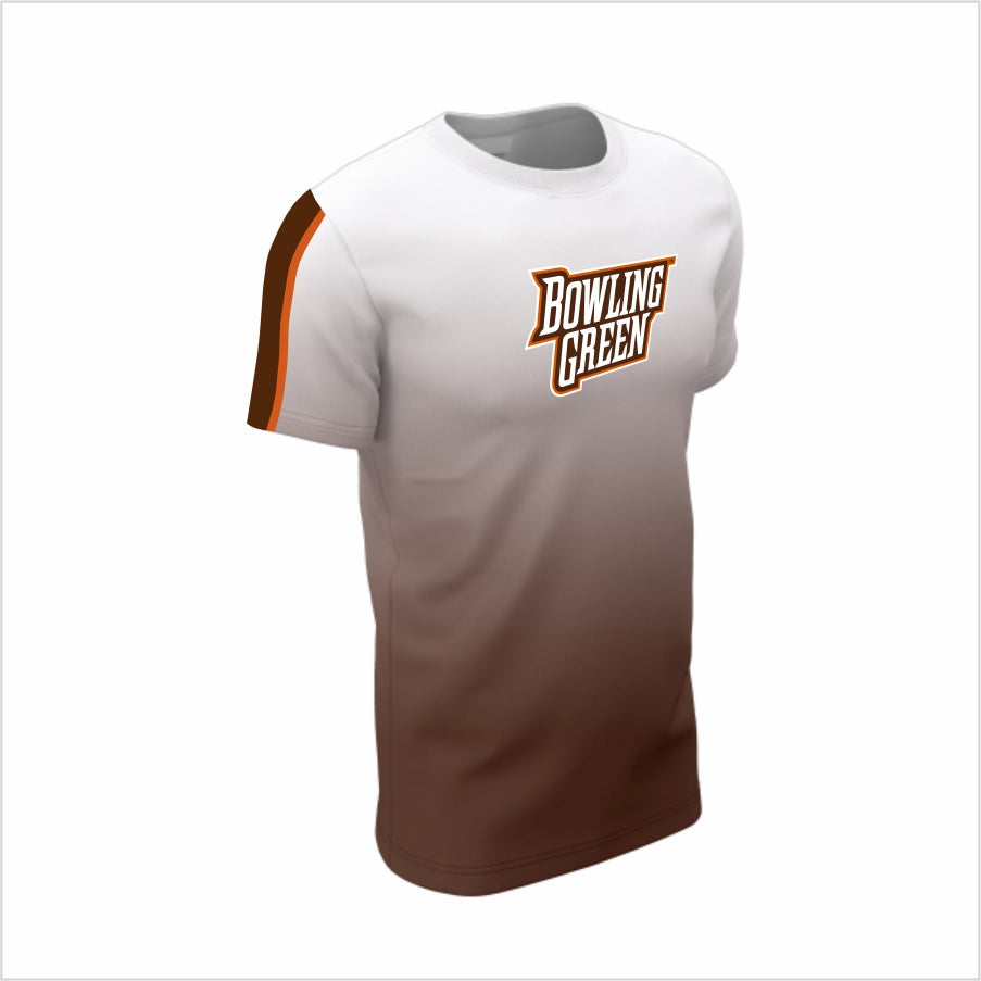 Bowling Green Short-Sleeve Shirt – Brown Gradient Falcons