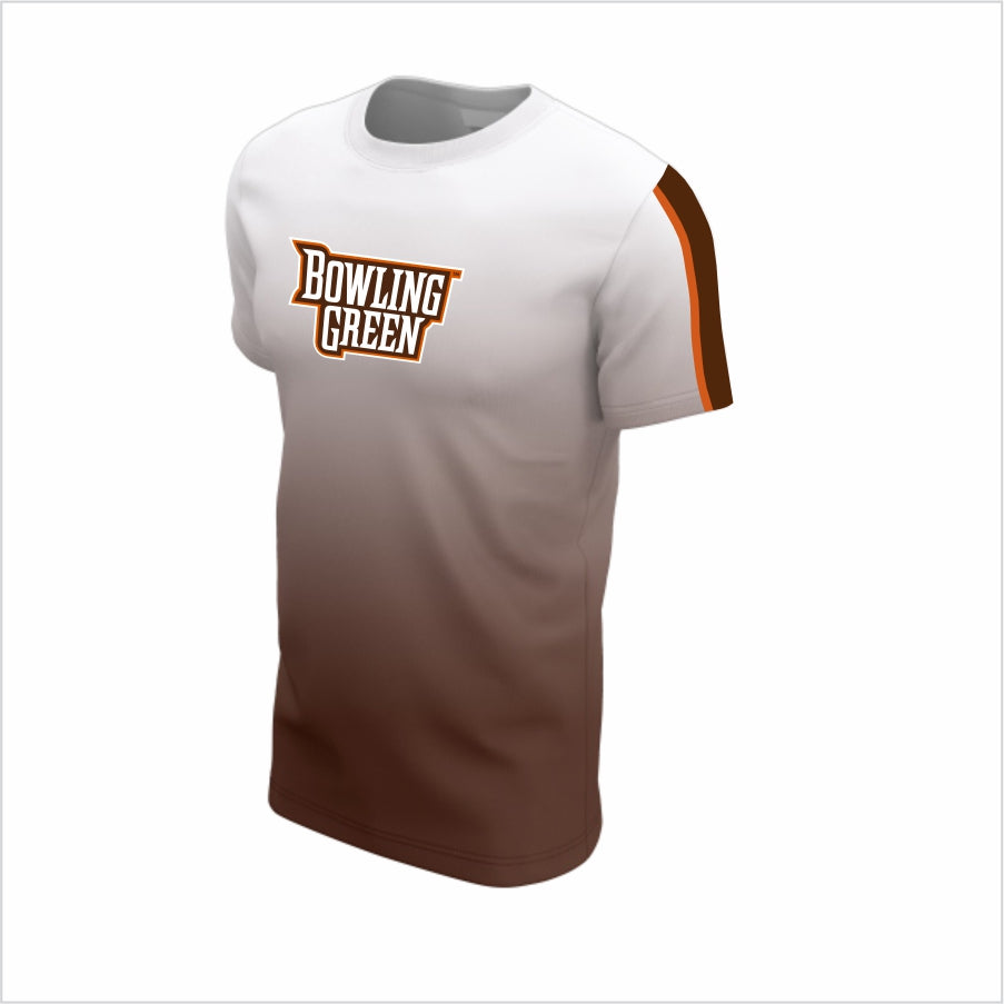 Bowling Green Short-Sleeve Shirt – Brown Gradient Falcons