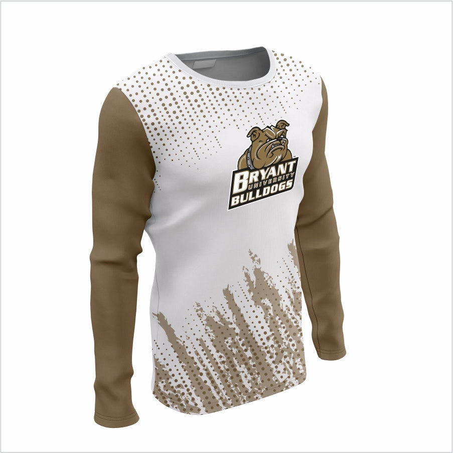 Bryant University Long-Sleeve Performance Shirt-Bryant Bulldogs Blitz