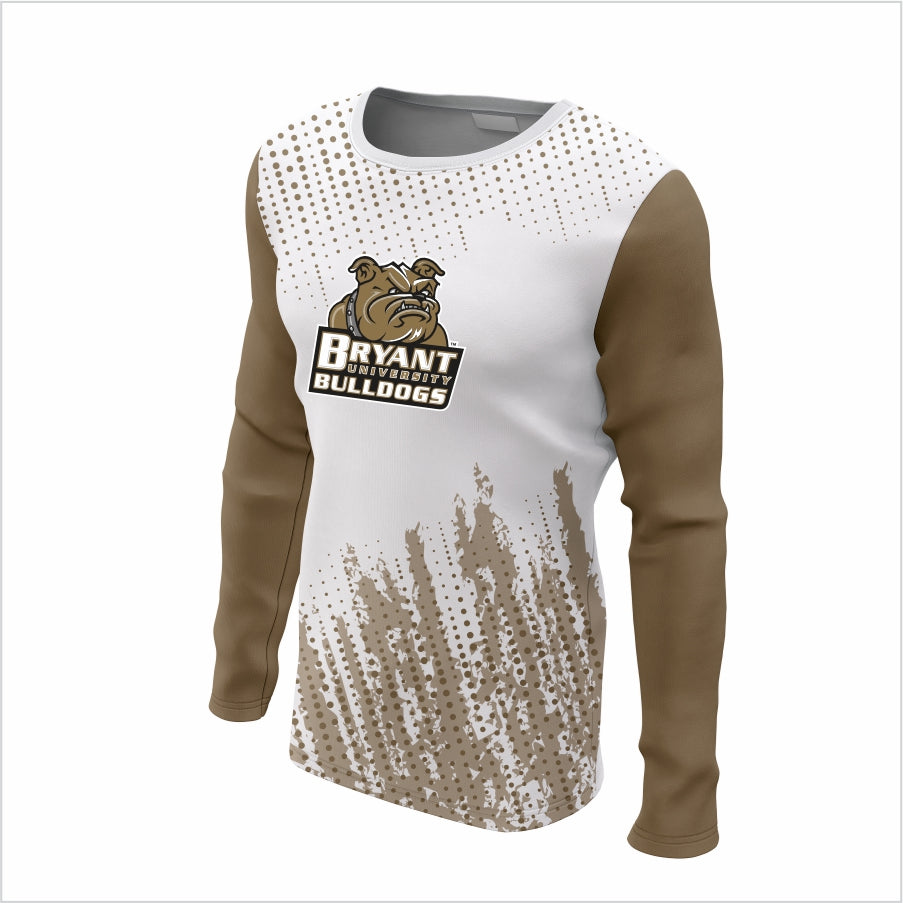 Bryant University Long-Sleeve Performance Shirt-Bryant Bulldogs Blitz