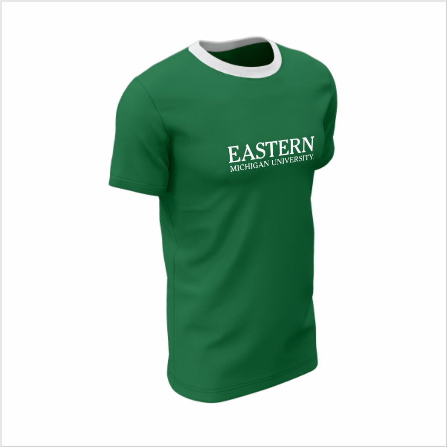 Eastern Michigan University Short-Sleeve Performance Shirt –EMU Heritage Ringer Tee