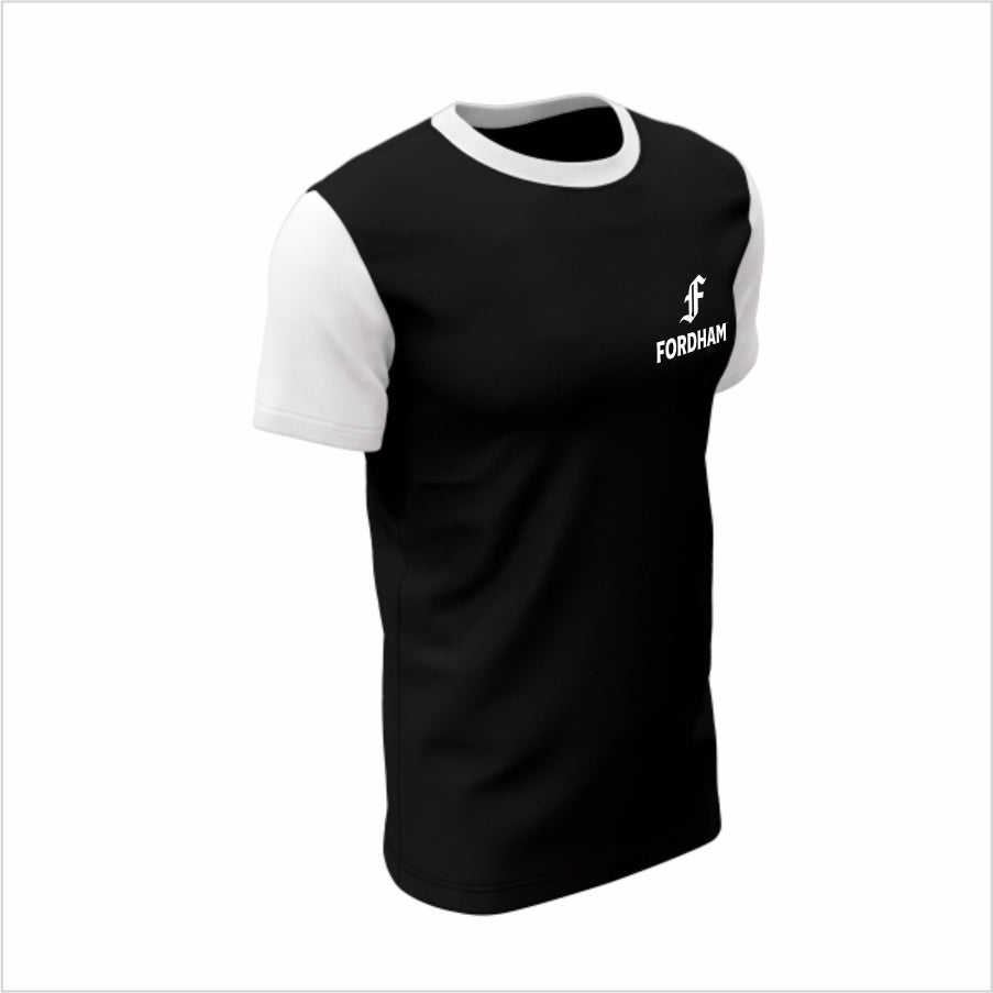 Fordham University Short-Sleeve Performance Shirt – Fordham Black & White Contrast