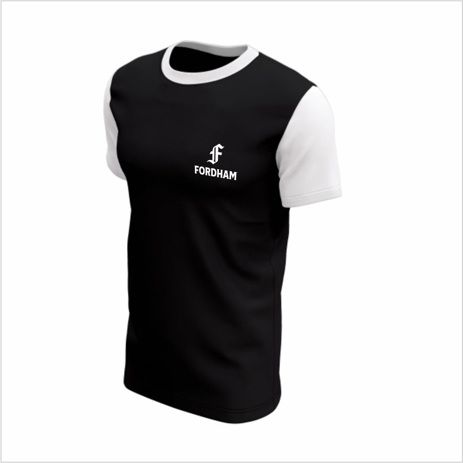 Fordham University Short-Sleeve Performance Shirt – Fordham Black & White Contrast