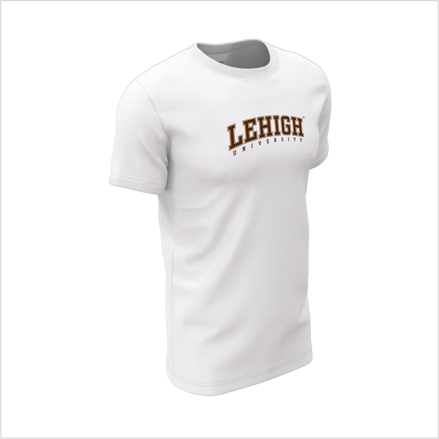 Lehigh University Short-Sleeve Performance Shirt – Lehigh University Classic Arch Tee – White