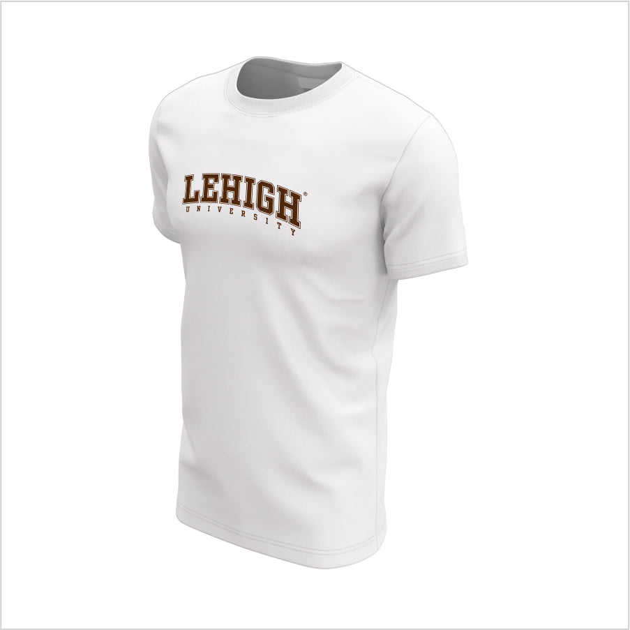Lehigh University Short-Sleeve Performance Shirt – Lehigh University Classic Arch Tee – White