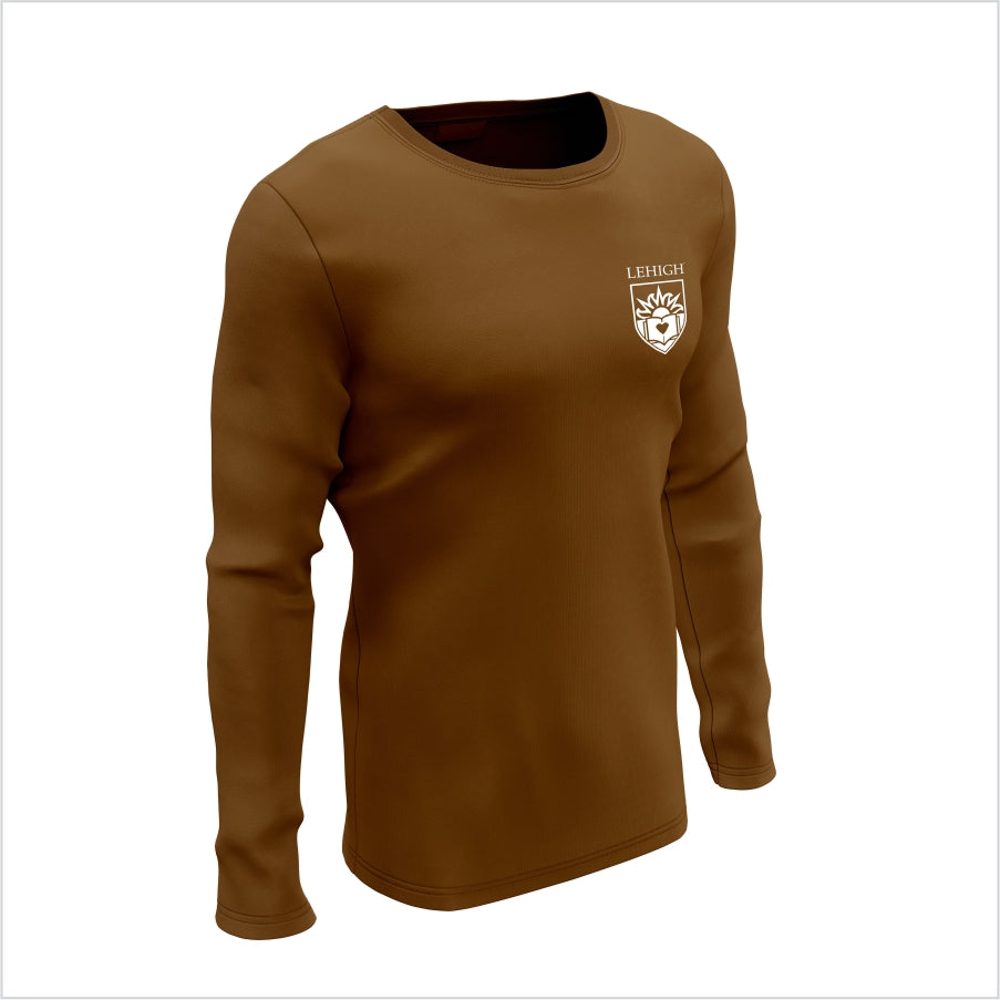 Lehigh University Long-Sleeve Performance Shirt - Lehigh University Shield