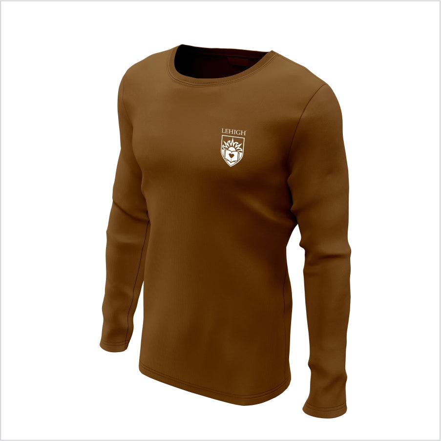 Lehigh University Long-Sleeve Performance Shirt - Lehigh University Shield