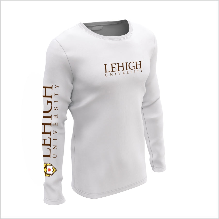 Lehigh University Long-Sleeve Performance Shirt - Lehigh University White