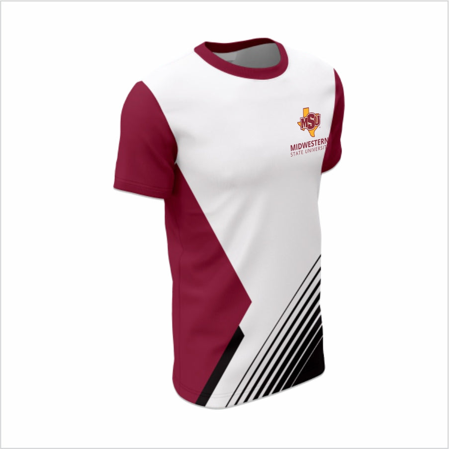 MIdwestern State University Short-Sleeve Performance Shirt – MSU Texas Impact Tee
