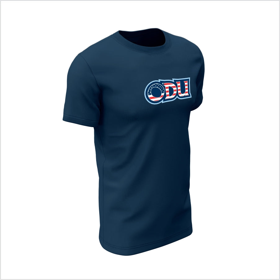 Old Domion University Short-Sleeve Performance Shirt – ODU Patriotic Tee