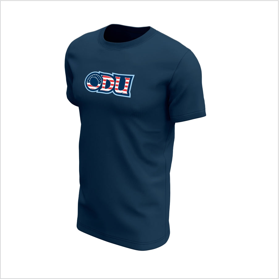 Old Domion University Short-Sleeve Performance Shirt – ODU Patriotic Tee