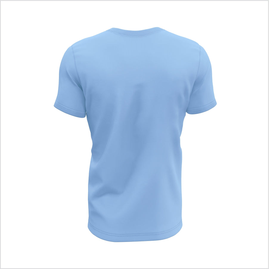 Old Domion University Short-Sleeve Performance Shirt – ODU Classic Crest Tee – Sky Blue