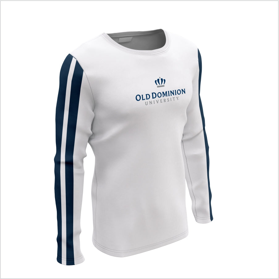 Old Domion University Long-Sleeve Performance Shirt - ODU Crown Stripe