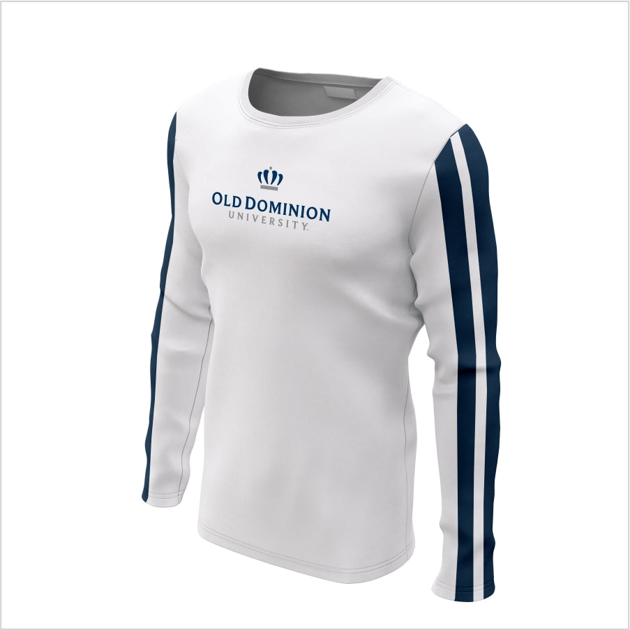 Old Domion University Long-Sleeve Performance Shirt - ODU Crown Stripe