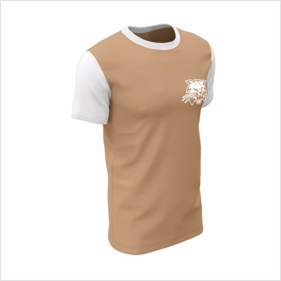 Ohio University Short-Sleeve Shirt –Desert Tan Bobcats