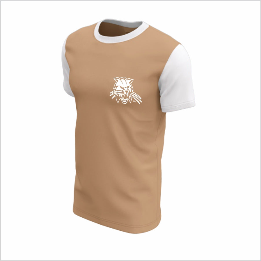 Ohio University Short-Sleeve Shirt –Desert Tan Bobcats