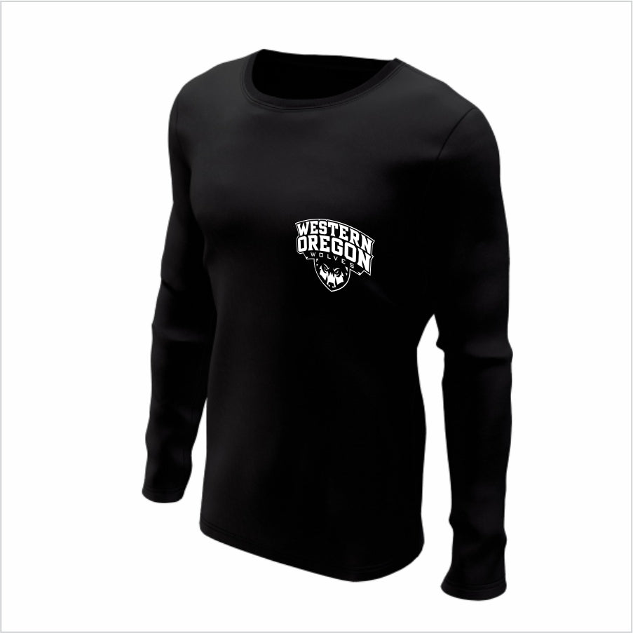Western Oregon University Long-Sleeve Performance Shirt - Western Oregon Wolves