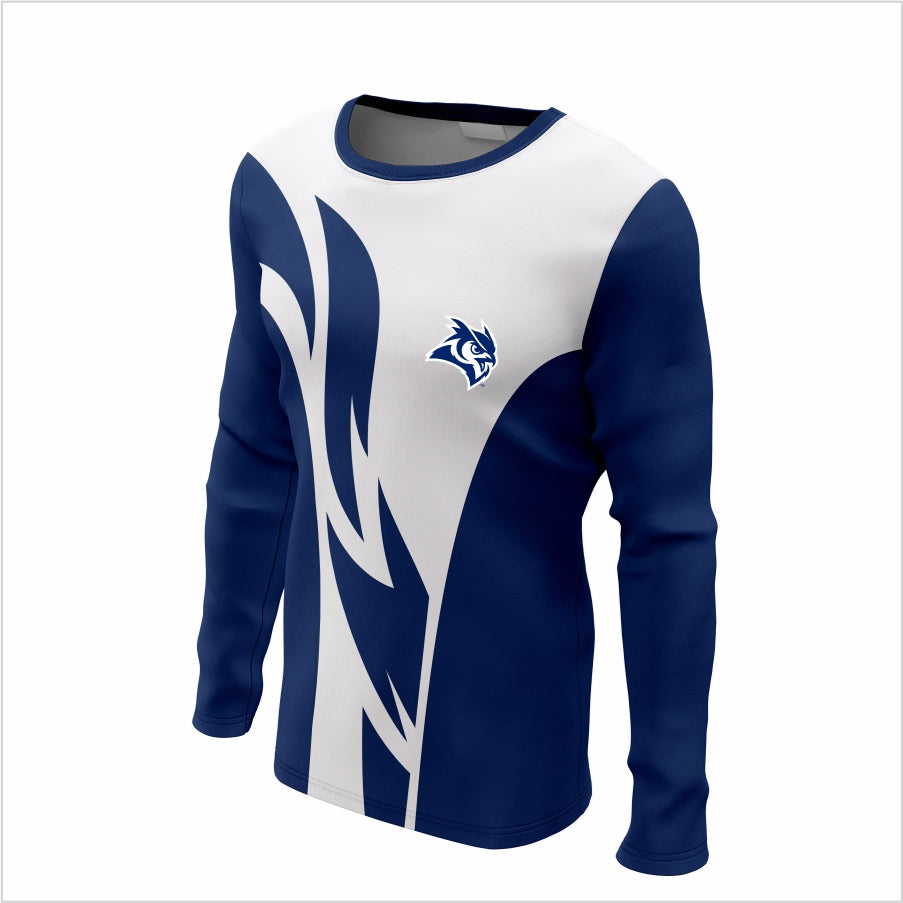 Rice University Long-Sleeve Performance Shirt - Rice Owls Tribal