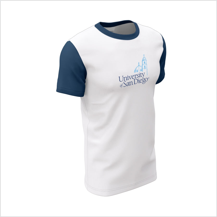 University of San Diego Short-Sleeve Performance Shirt – USD Mission Classic Tee