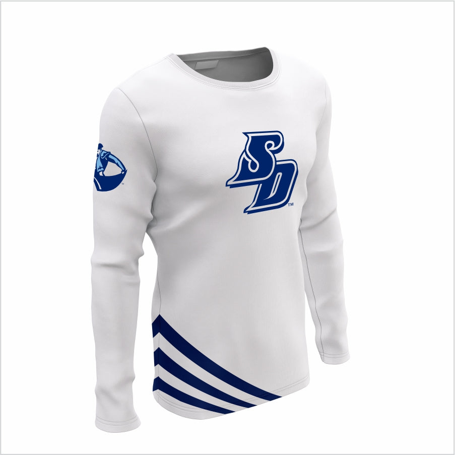 University of San Diego Long - Sleeve Performance Shirt - San Diego Toreros Victory Stripe Long Sleeve