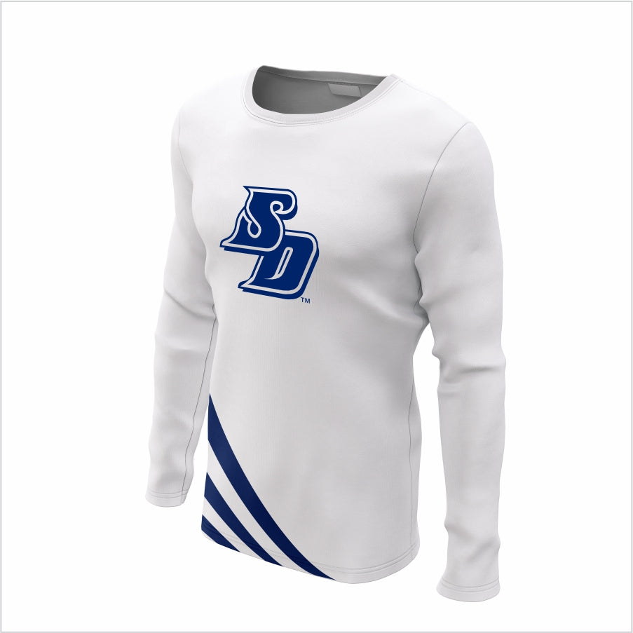 University of San Diego Long - Sleeve Performance Shirt - San Diego Toreros Victory Stripe Long Sleeve