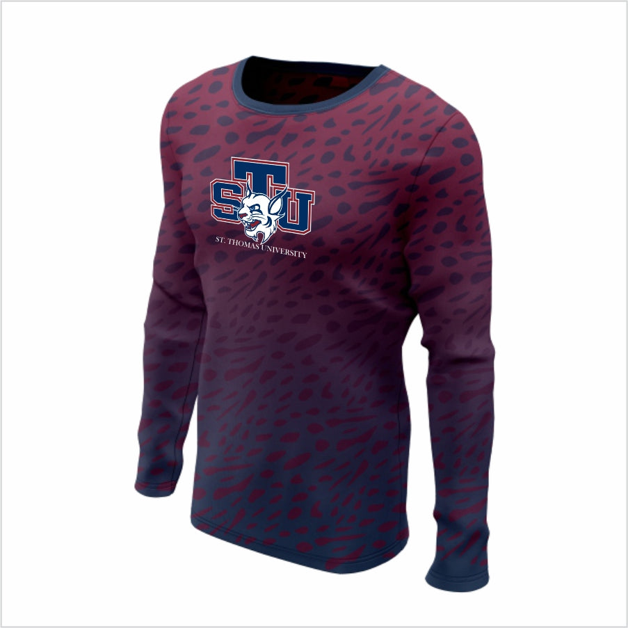 St Thomas University Long-Sleeve Performance Shirt- STU Wild Instinct Camo Tee
