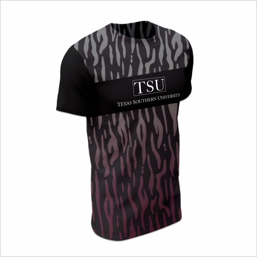 Texas Southern University Short-Sleeve Performance Shirt –TSU Shadow Fade Short-Sleeve Tee