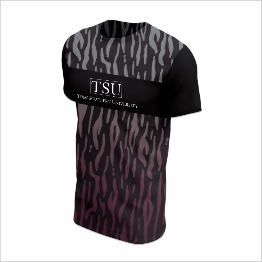 Texas Southern University Short-Sleeve Performance Shirt –TSU Shadow Fade Short-Sleeve Tee
