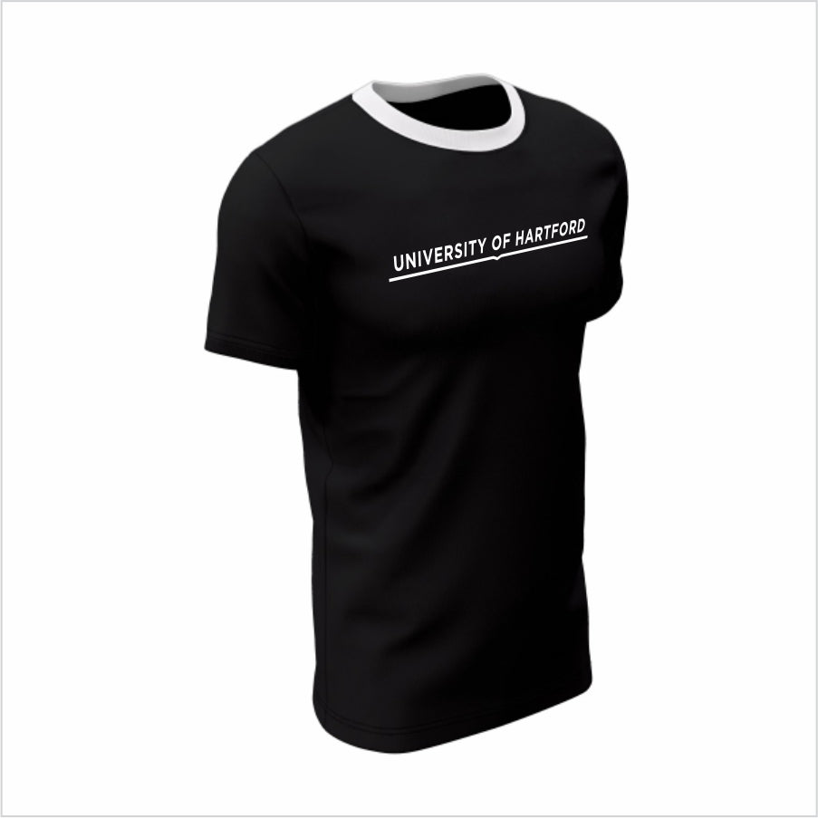 University of Hartford Short-Sleeve Performance Shirt –Hartford Minimal Ringer Tee