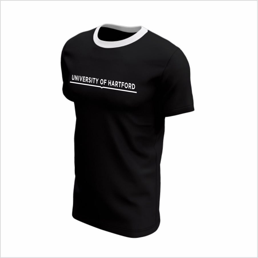 University of Hartford Short-Sleeve Performance Shirt –Hartford Minimal Ringer Tee