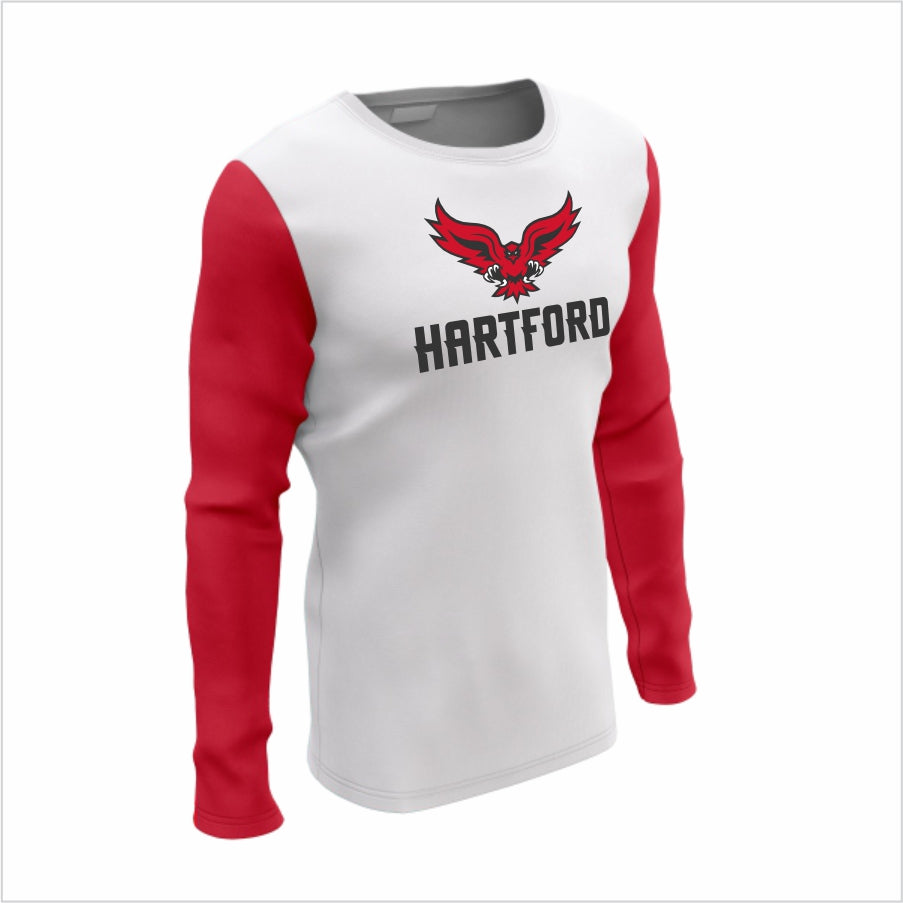 University of Hartford Long-Sleeve Performance Shirt- Hartford Hawks Rally