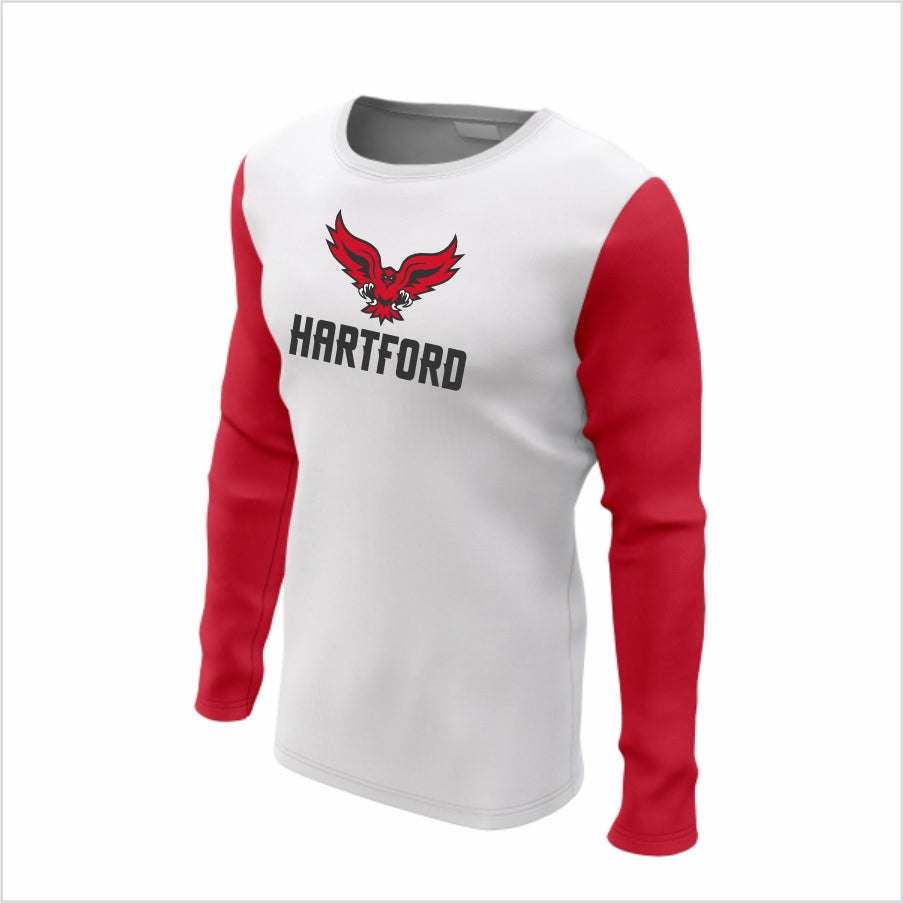 University of Hartford Long-Sleeve Performance Shirt- Hartford Hawks Rally