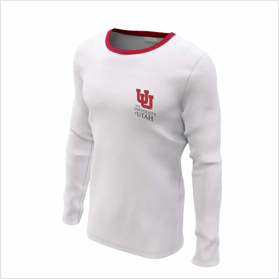 University of Utah Long-Sleeve Shirt – Crest Sleeve