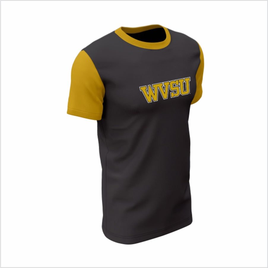WVSU Short-Sleeve Shirt – Black & Gold Game Day